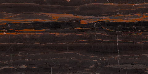 Dark marble with Multi colour veins, Black illustration natural pattern for background, High gloss texture of marble stone for digital wall tiles design