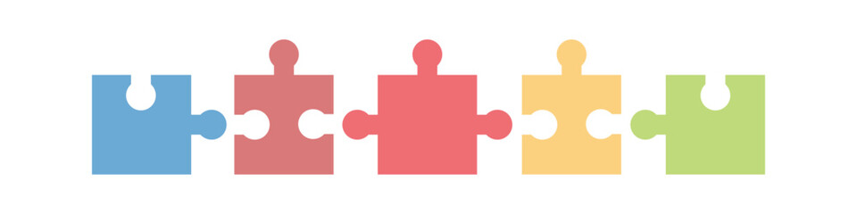 Puzzle Band Banner Bunt 