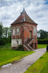 Main entrance of Rosenholm castle