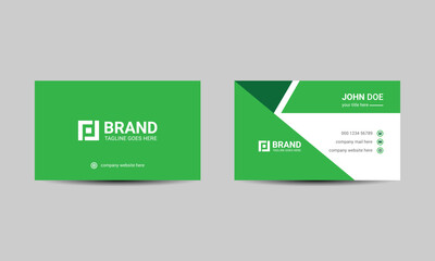 Creative Corporate Business Card template design for business