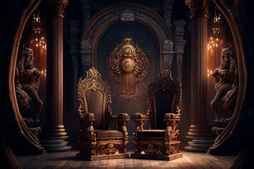 Fototapeta premium Thrones