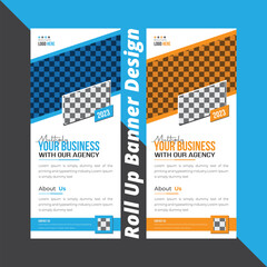 Modern Roll Up Banner Design