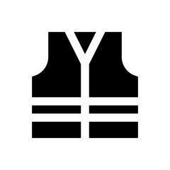 vest glyph icon