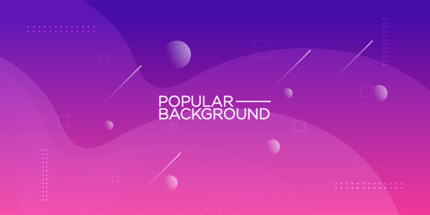 Abstract pink purple with wave gradient background. simple pattern for display product ad website template wallpaper poster. Eps10 vector