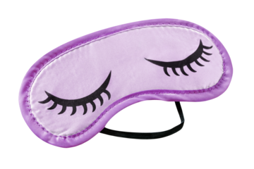 Schlafmaske und Hintergrund transparent PNG cut out