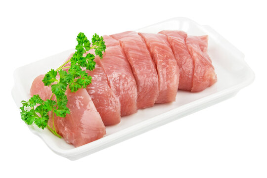 Putenfleisch Filet und Hintergrund transparent Turkey Hen PNG cut out
