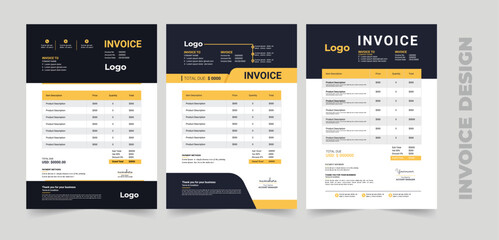 Invoice template Invoice Bundle