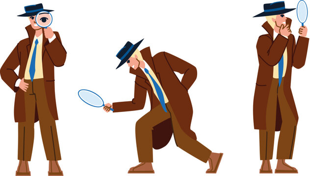 detective police vector