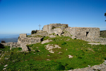 Veduta del Castello del Montiferru o Casteddu Etzu