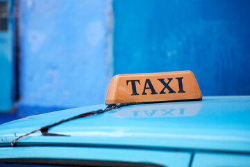Photo Macro of Nom taxi