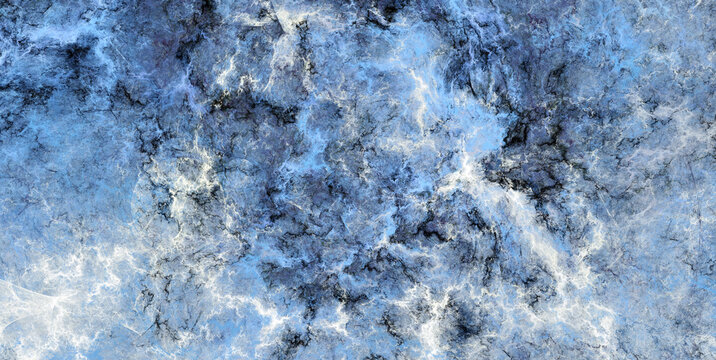 Art paint texture. Abstract painting background. Iсy blue color pattern. Fractal artwork for creative graphic design