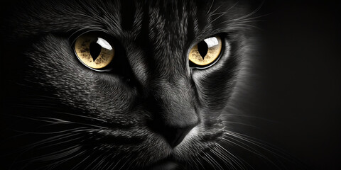 Cute Cat Background, Cute Animal, Furry, Gernerative AI