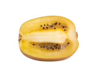gold kiwi isolated on transparent png