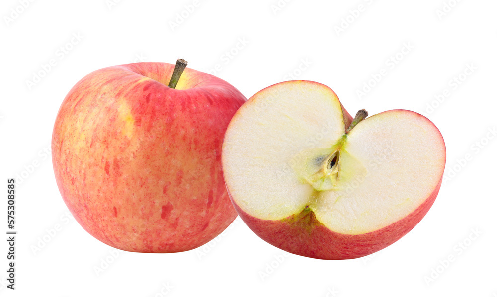 Wall mural apple isolated on transparent png