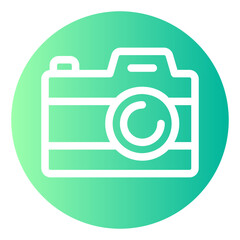 camera gradient icon