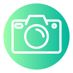 camera gradient icon