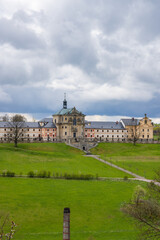 Kuks hospice with baroque decoration, Eastern Bohemia, Czech Republic