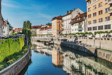 Fototapeta na wymiar Ljubljana, Slowenien
