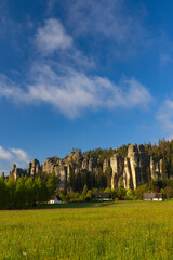 Teplice Adrspach Rocks, Eastern Bohemia, Czech Republic