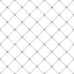 Fototapeta premium Seamless pattern of lines, circles and squares for textiles, texture, creative design and simple backgrounds