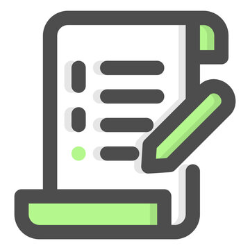 list colored icon