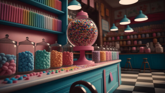 candy store