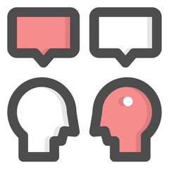 communication color icon