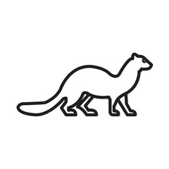 FERRET design vector icon