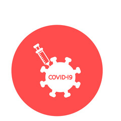Covid vaccination Vector Icon

