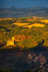 Chateau de Najac, Aveyron, Southern France