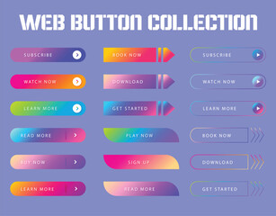 cta web button collection