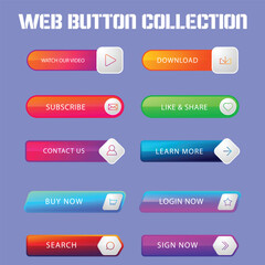 cta web button collection