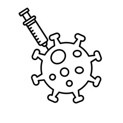 Covid Vector Icon

