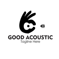 good acoustic logo design concept