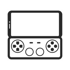 Gaming phone icon
