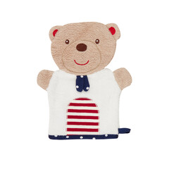 cloth doll with cut out isolated on background transparent