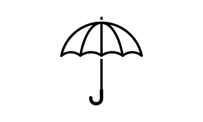 modern umbrella logo vector template	