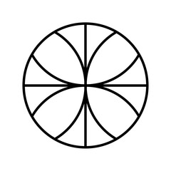 boll icon vector illustration eps