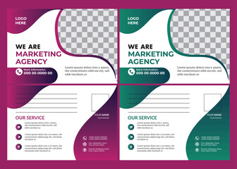 Corporate Business Postcard Design 