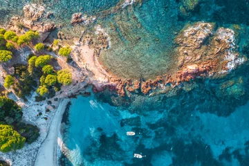 Vlies Fototapete Palombaggia Strand, Korsika Plage de Palombaggia Corse