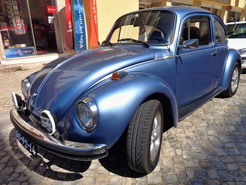 Volkswagen 1303 S in blue - Classic car