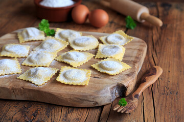 frische Ravioli