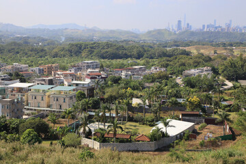 Ta Kwu Ling village in Hong Kong, close to the border of Shenzhen