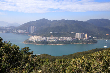 Coastal landscape of Stanley,  Hong Kong 