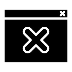 Obraz premium warning