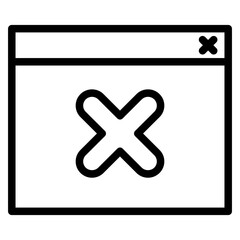 Obraz premium warning