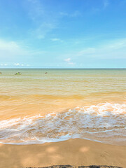 Tropical beach phuket scenery in Thailand