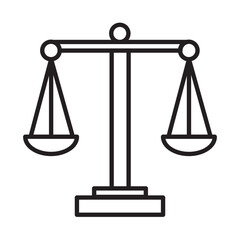 JUSTICE design vector icon