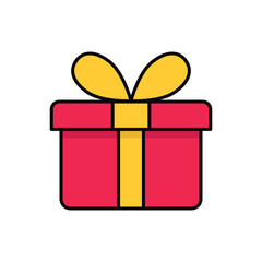 Gift icon vector design template