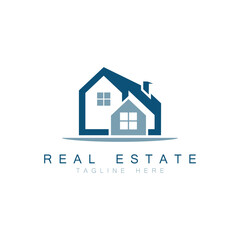Real Estate Business Logo vector illustration design